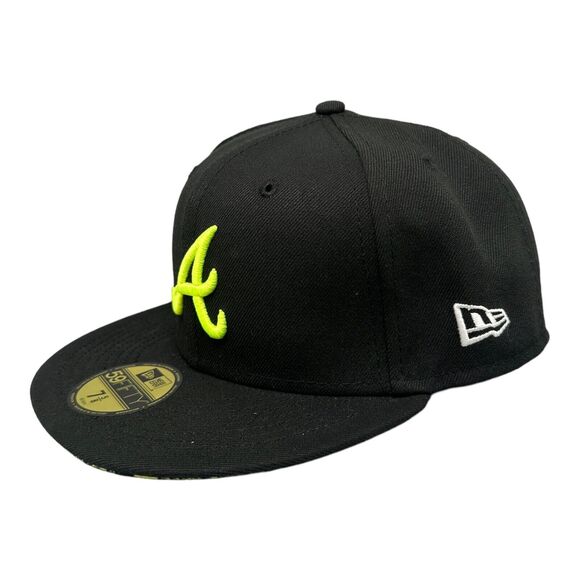 New Era 59Fifty Atlanta Braves 1995 World Series Summer Pop Men's 7 5/8 NWT - Picture 8 of 9